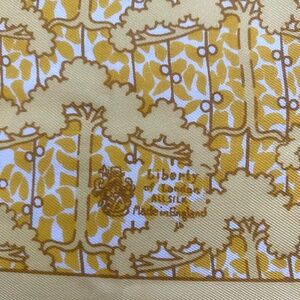 Vintage Liberty of London Silk Scarf – 1970s Floral Print – Made in England